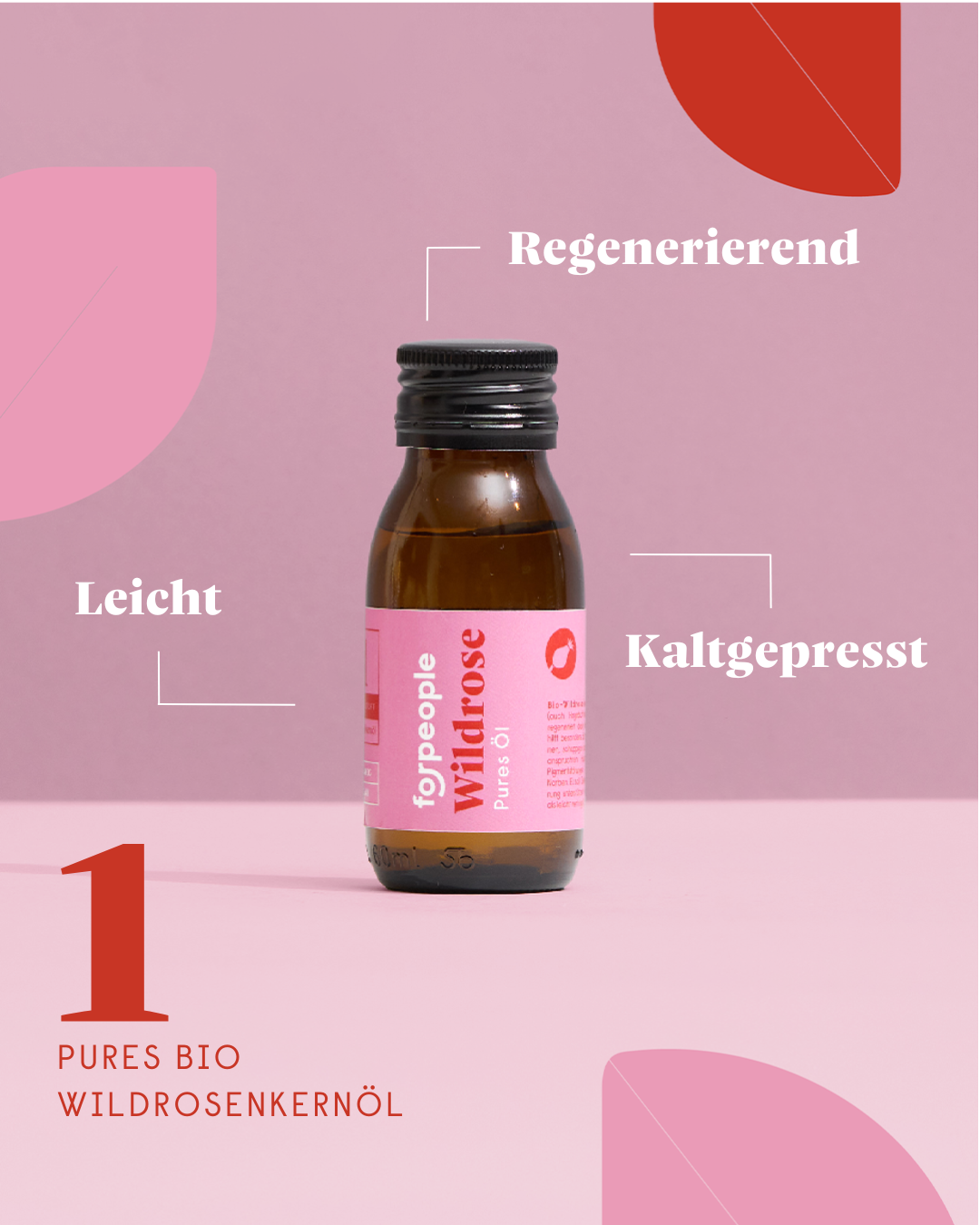 Wildrosenkernöl - pur