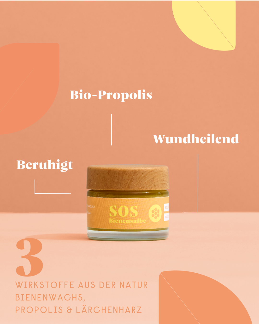 SOS Bienensalbe Lärche & Mandarine