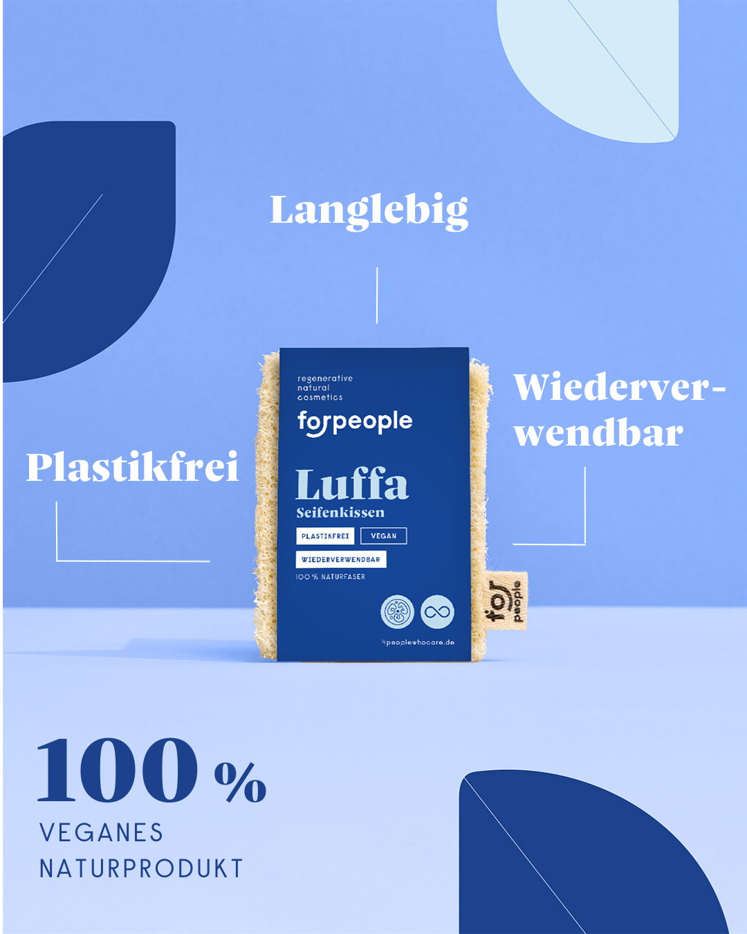 Luffa Seifenablage - Natürlich