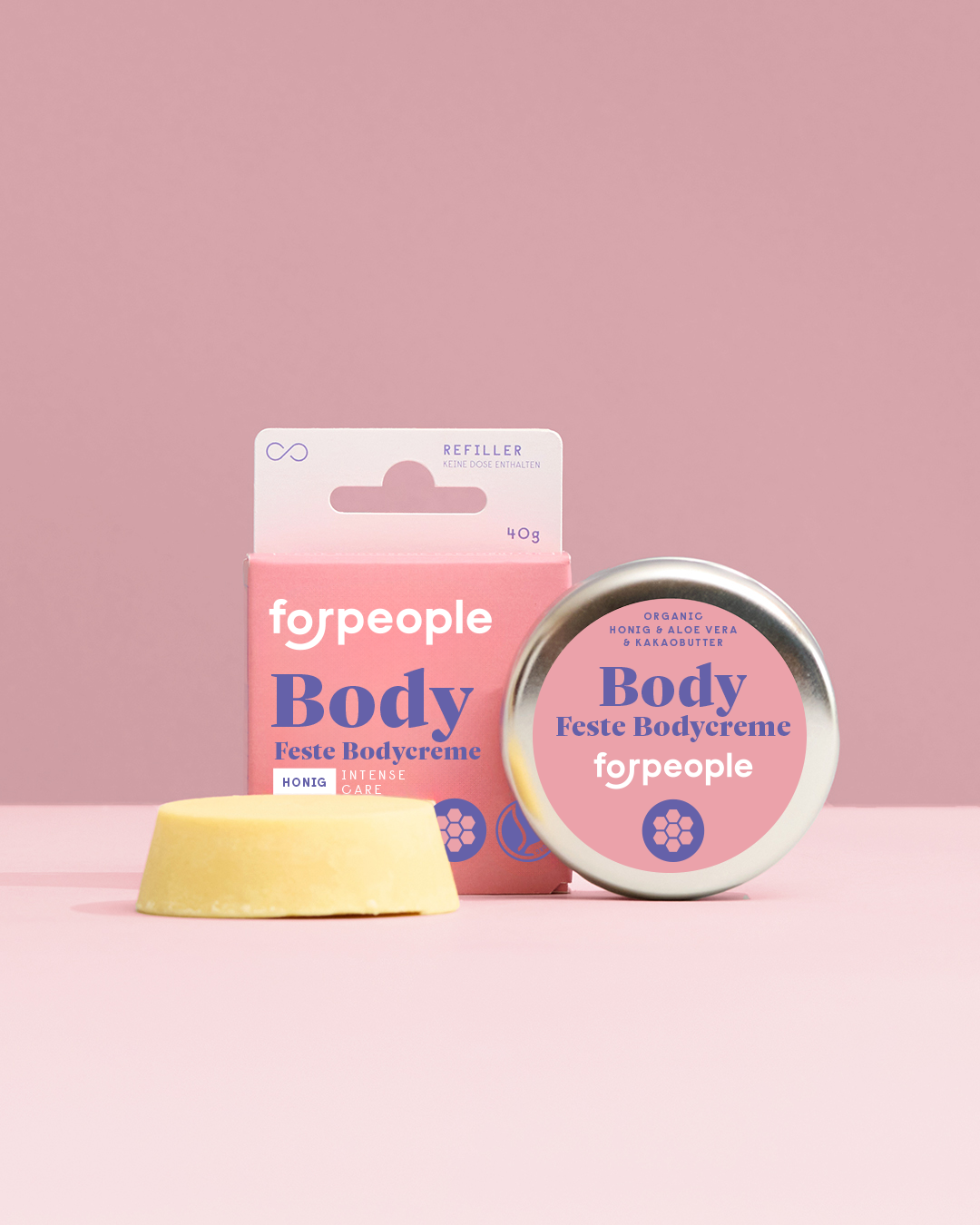 Feste Körperbutter Set - Bienenwachs & Aloe Vera