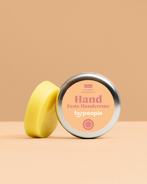 Solid Vegan Hand Cream - Bergamot