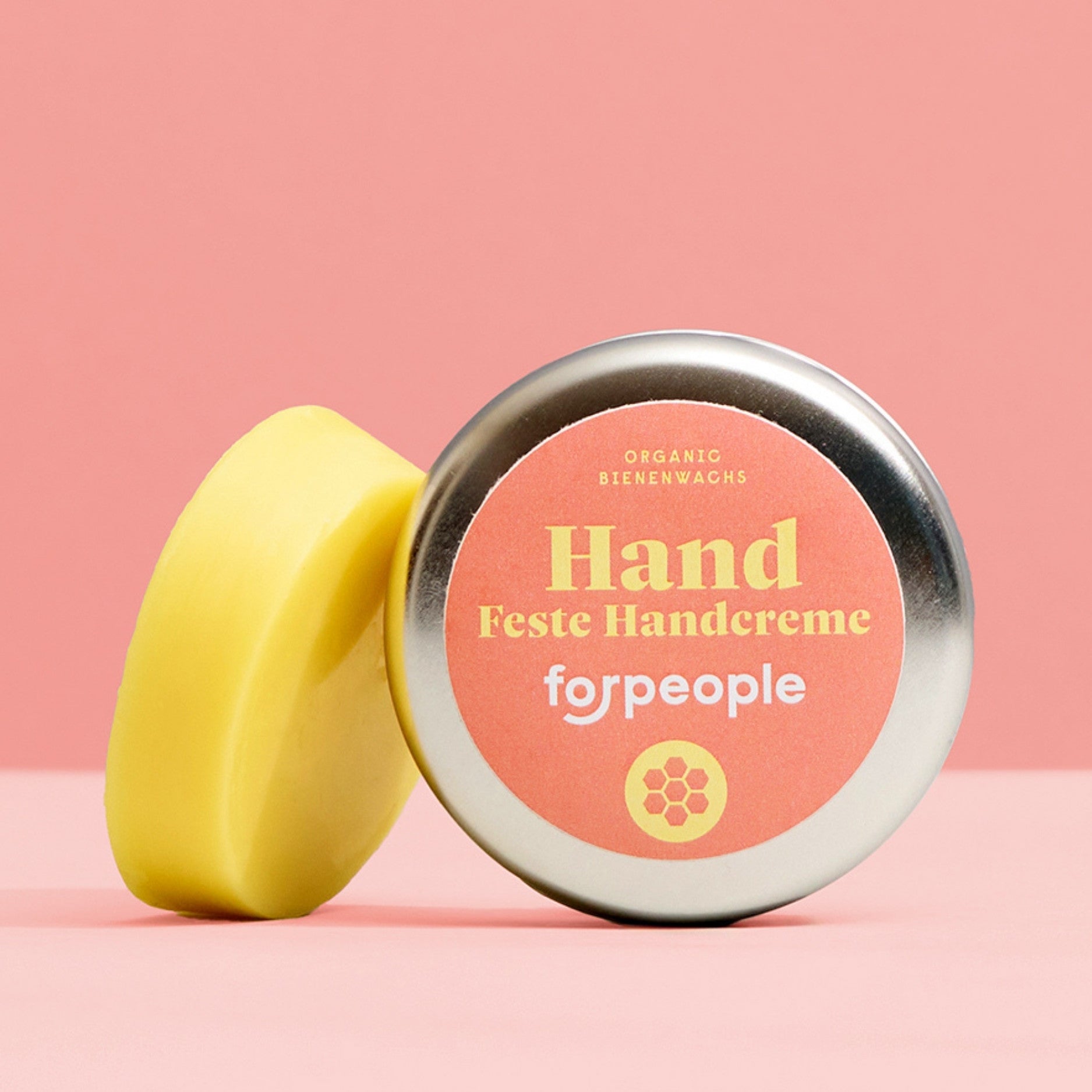 forpeople Handpflege Set – 2x feste Handcreme mit Bienenwachs – Bienenwachs Detailansicht
