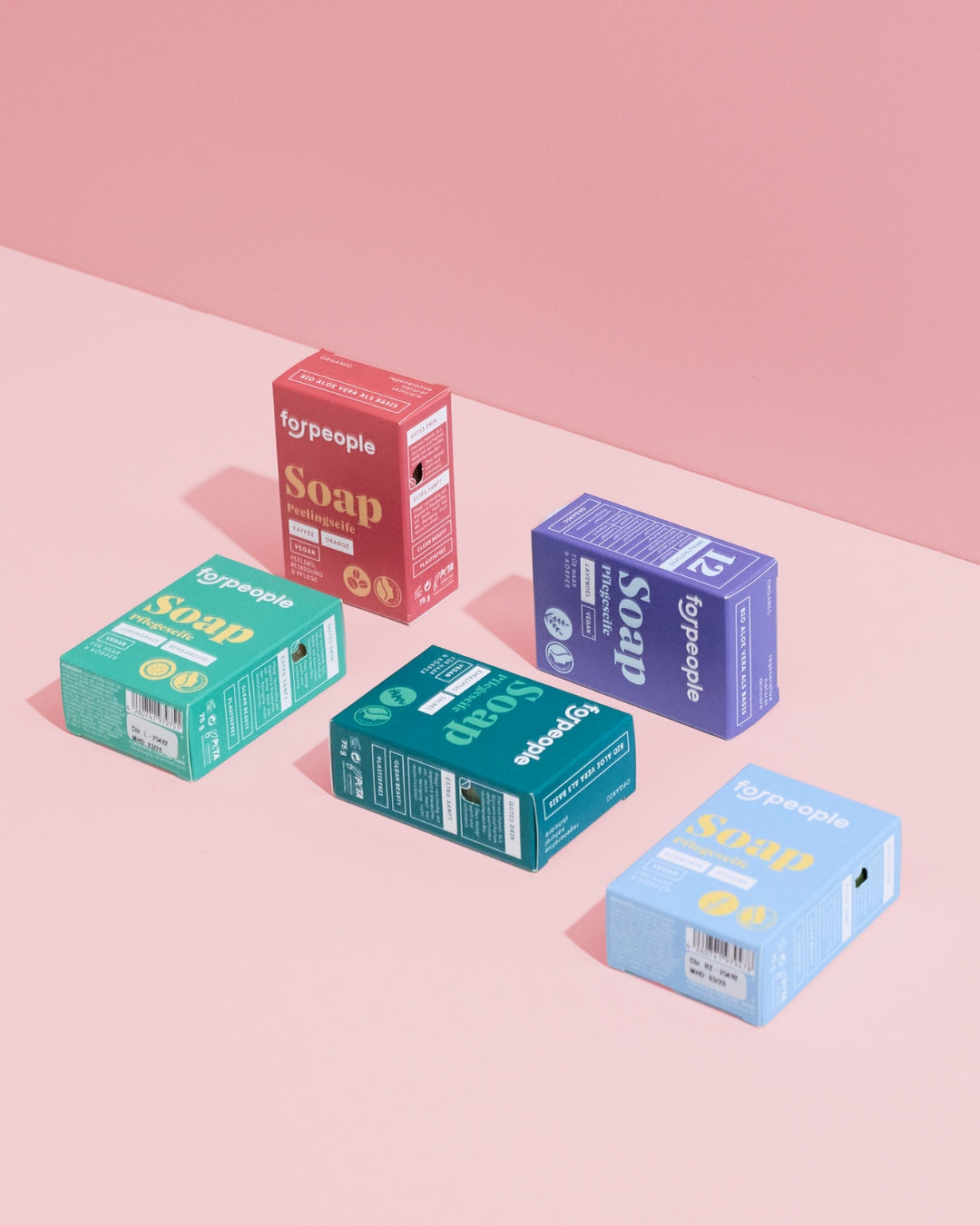 Aloe Vera Seife mit Peeling - Kaffee & Orange