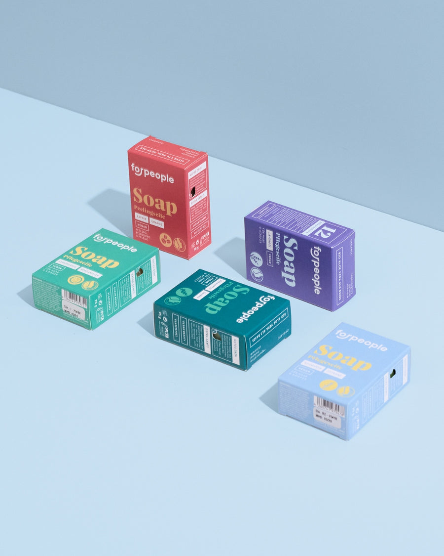 forpeople Aloe Vera Seife -Rosmarin & Zitrone – Rosmarin Detailansicht