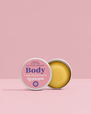 Solid Body Butter Mini – Beeswax & Aloe Vera