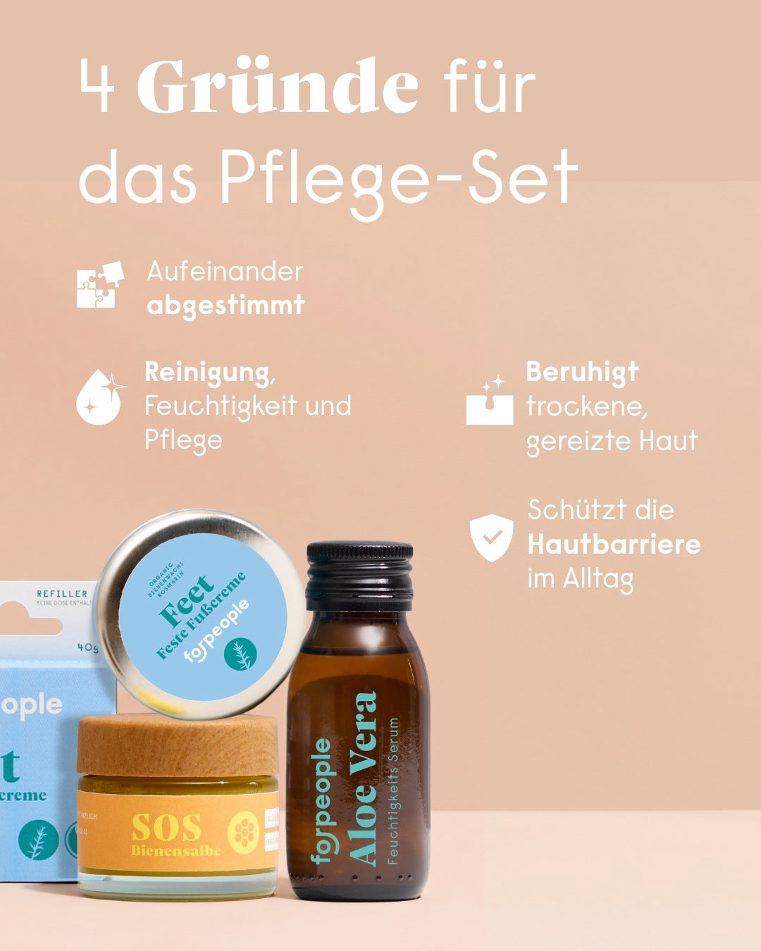 Fußpflege Routine Set – 3 Steps für verwöhnte Füße