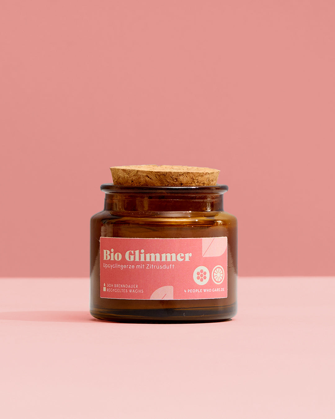 Upcycling Kerze - Citrus