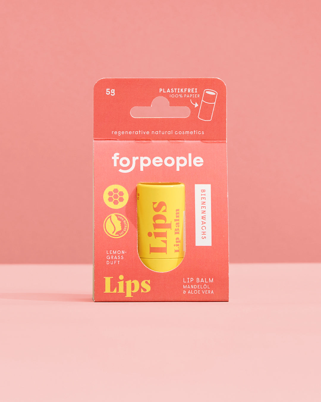 Lippenpflege Zitronengras – Geschenk