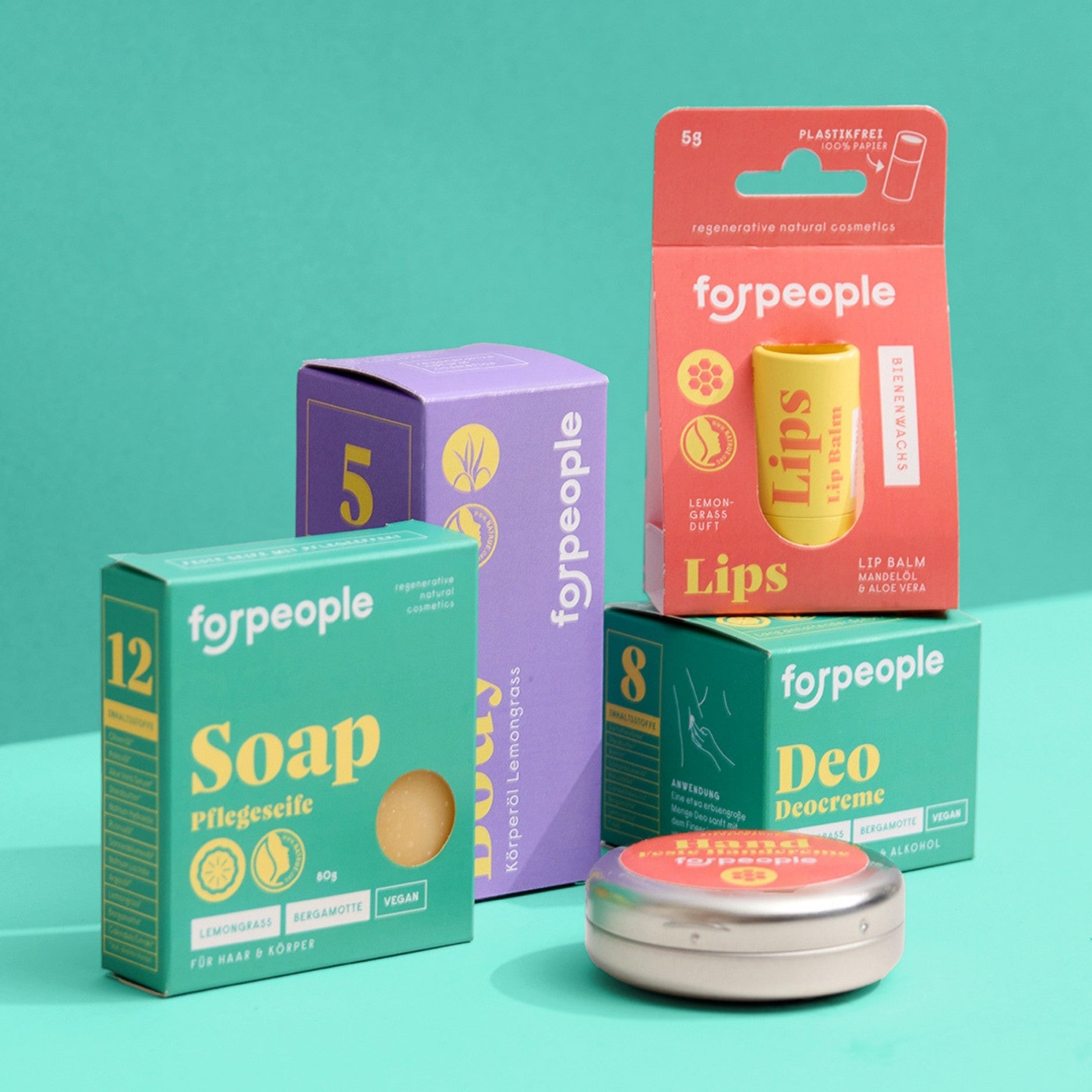 Natural cosmetics starter set