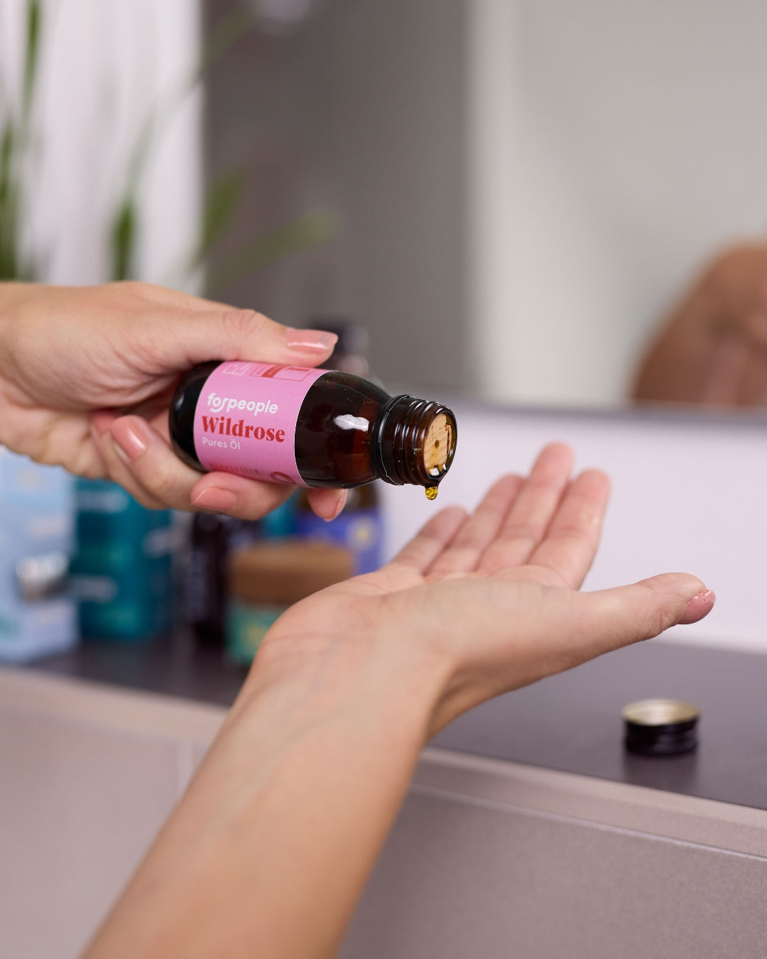 Pure Pflegeöle im Viererset