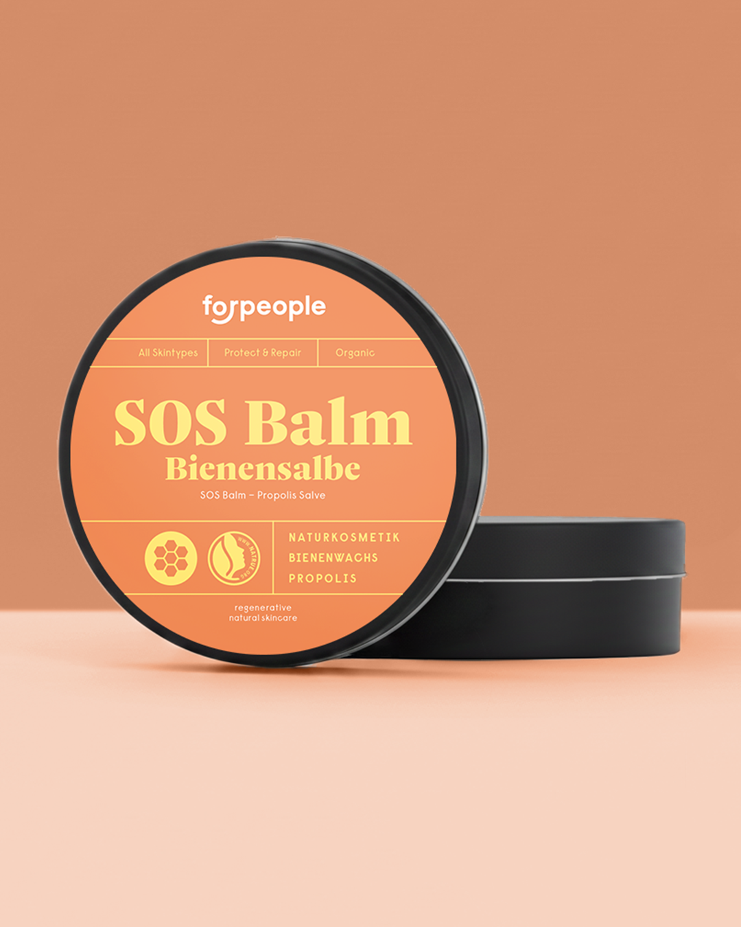 SOS Bienensalbe Lärche & Mandarine in Dose