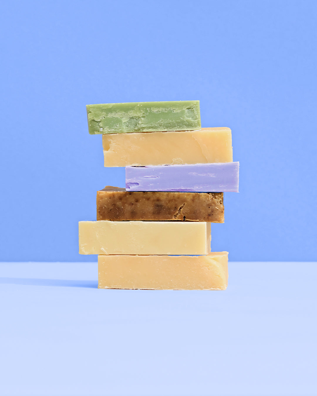 Natural cosmetic soap set - various scents