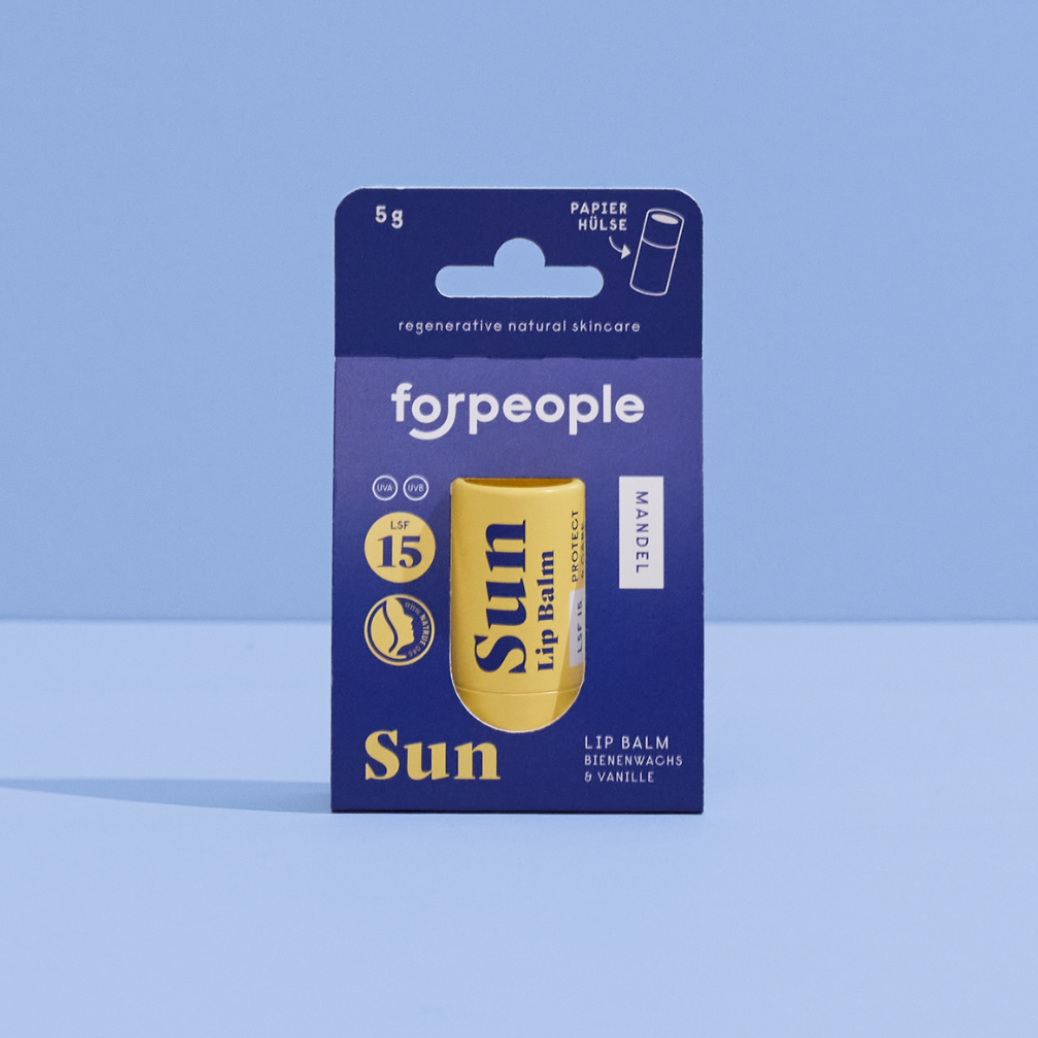 forpeople Lippenpflege - LSF15 Mandel & Vanille – Ansicht 7