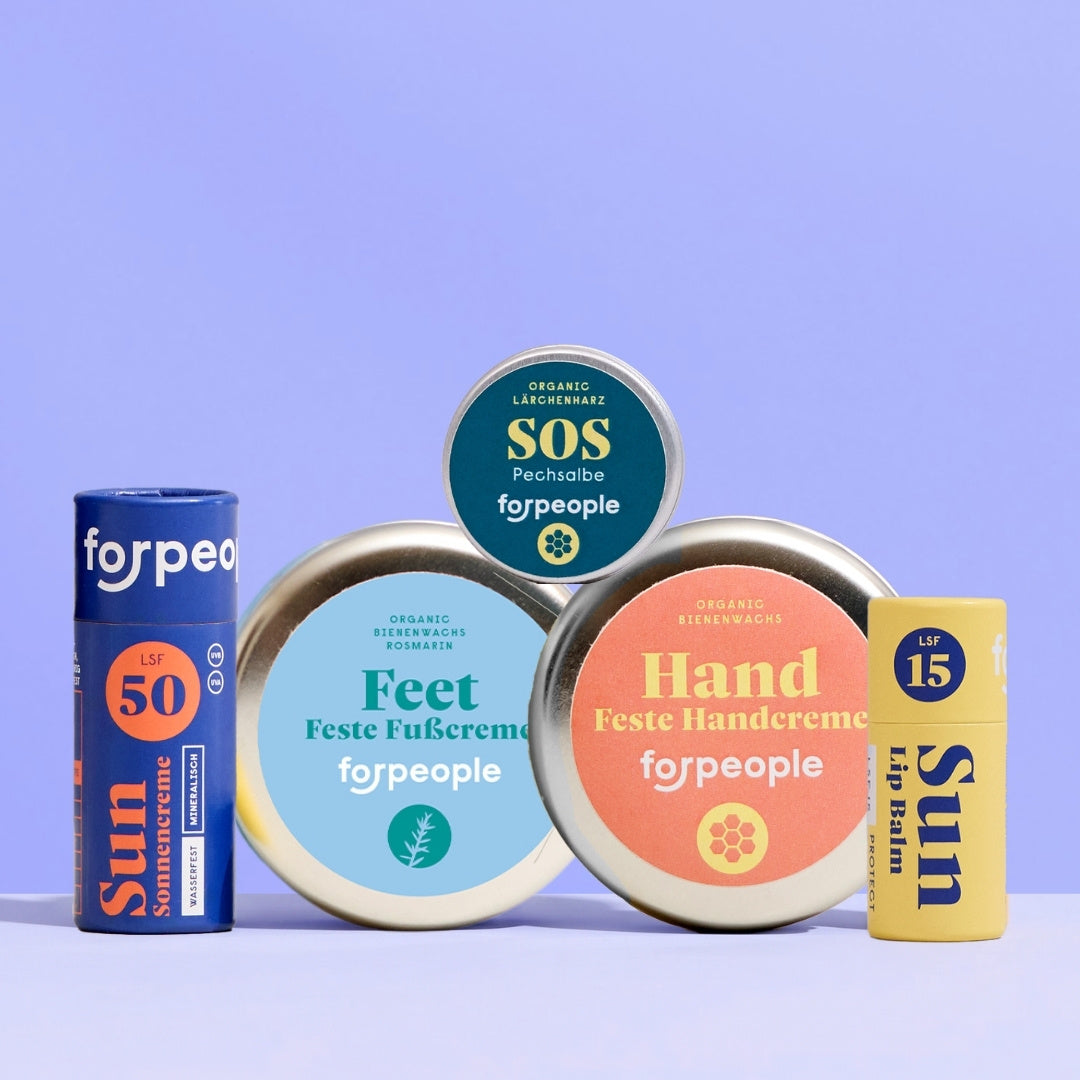 Praktisches skincare Travel Set – 5 praktische Essentials