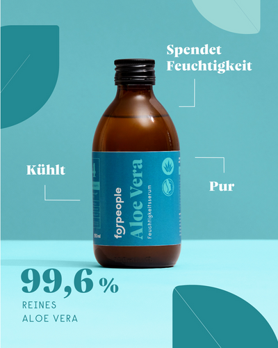 forpeople Aloe Vera Serum 99,6% – Detailansicht