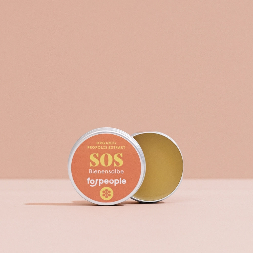 Bienensalbe Travelsize – Lärche & Mandarine in der Metalldose