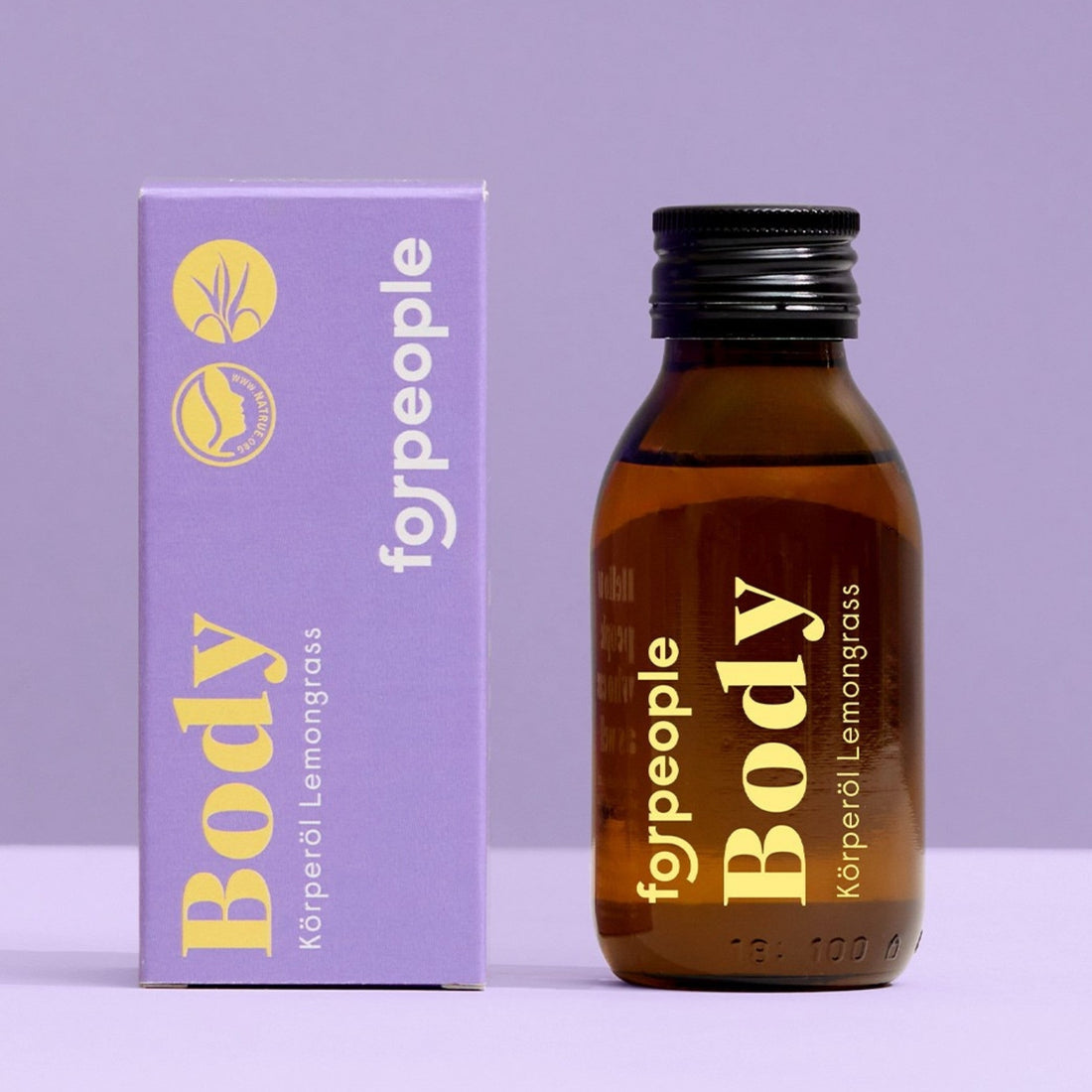 forpeople Körperöl - Lemongrass – Lemongrass Detailansicht