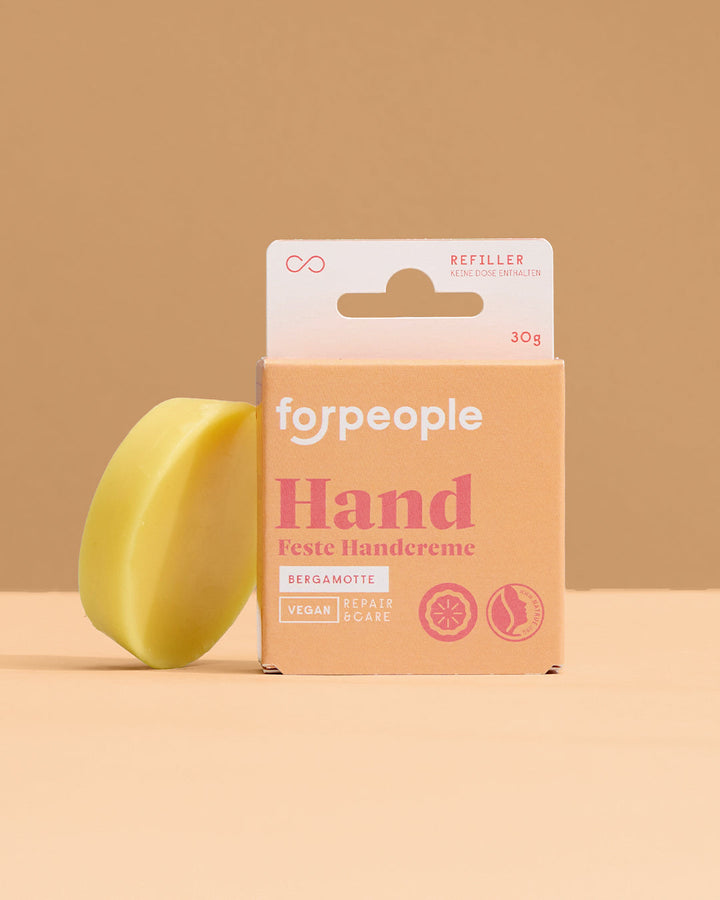 Feste Handcreme Refiller – Bergamotte