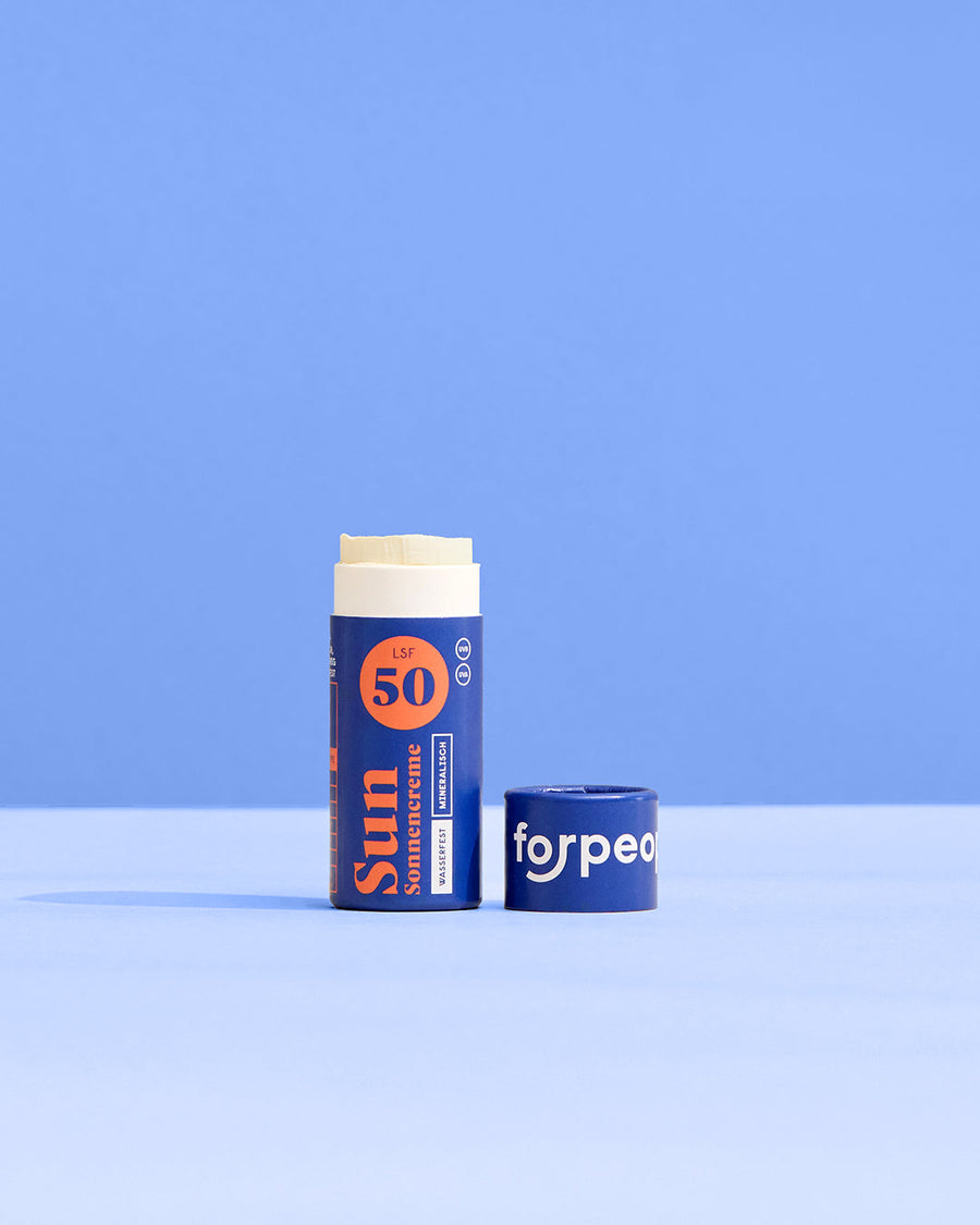 forpeople Feste Sonnencreme LSF50 Mini – Produktfoto