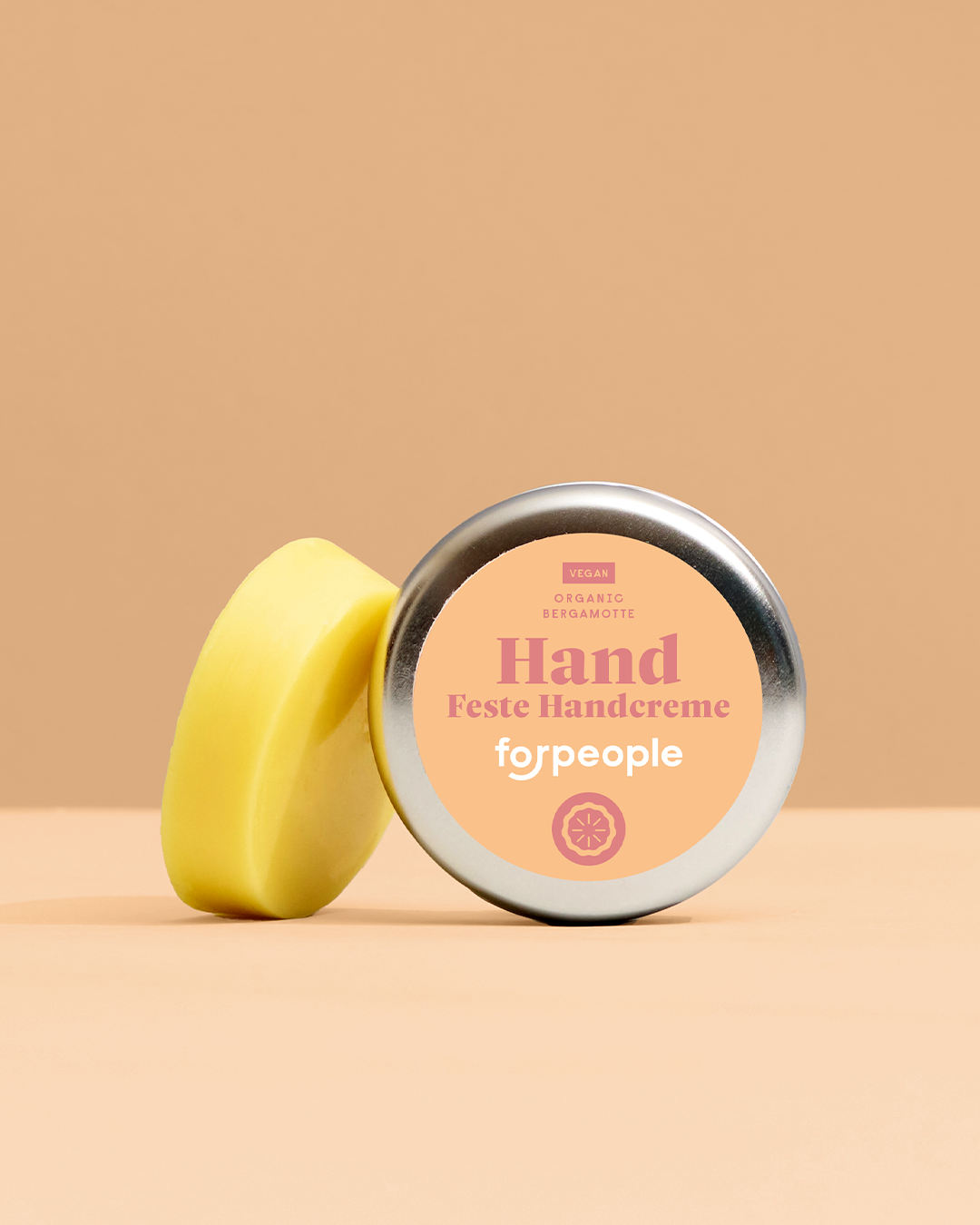 Feste vegane Handcreme - Bergamotte