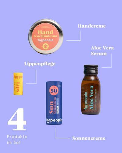 Family Sun Set – SPF 50, After-Sun & Lip Protection