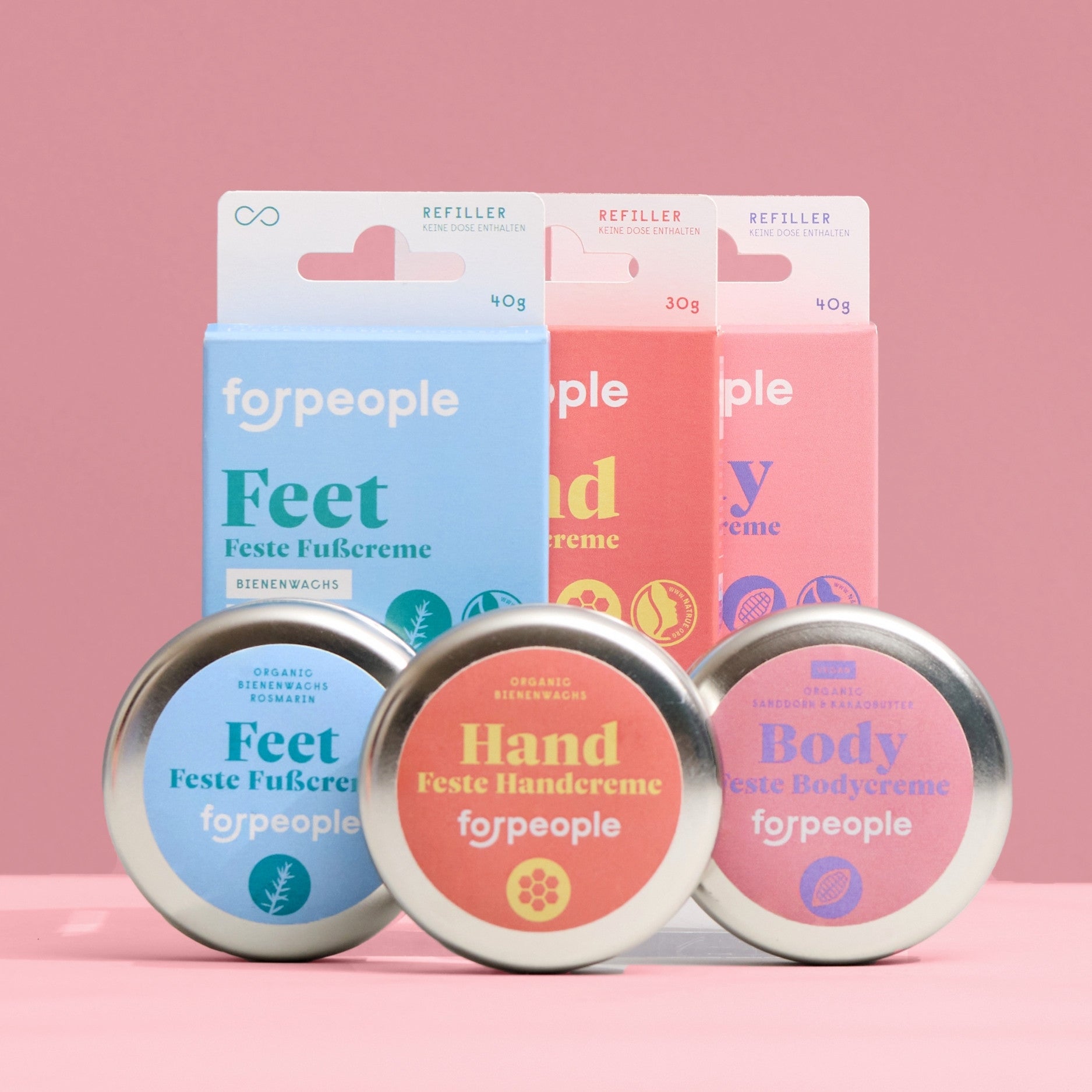 Solid cream starter set