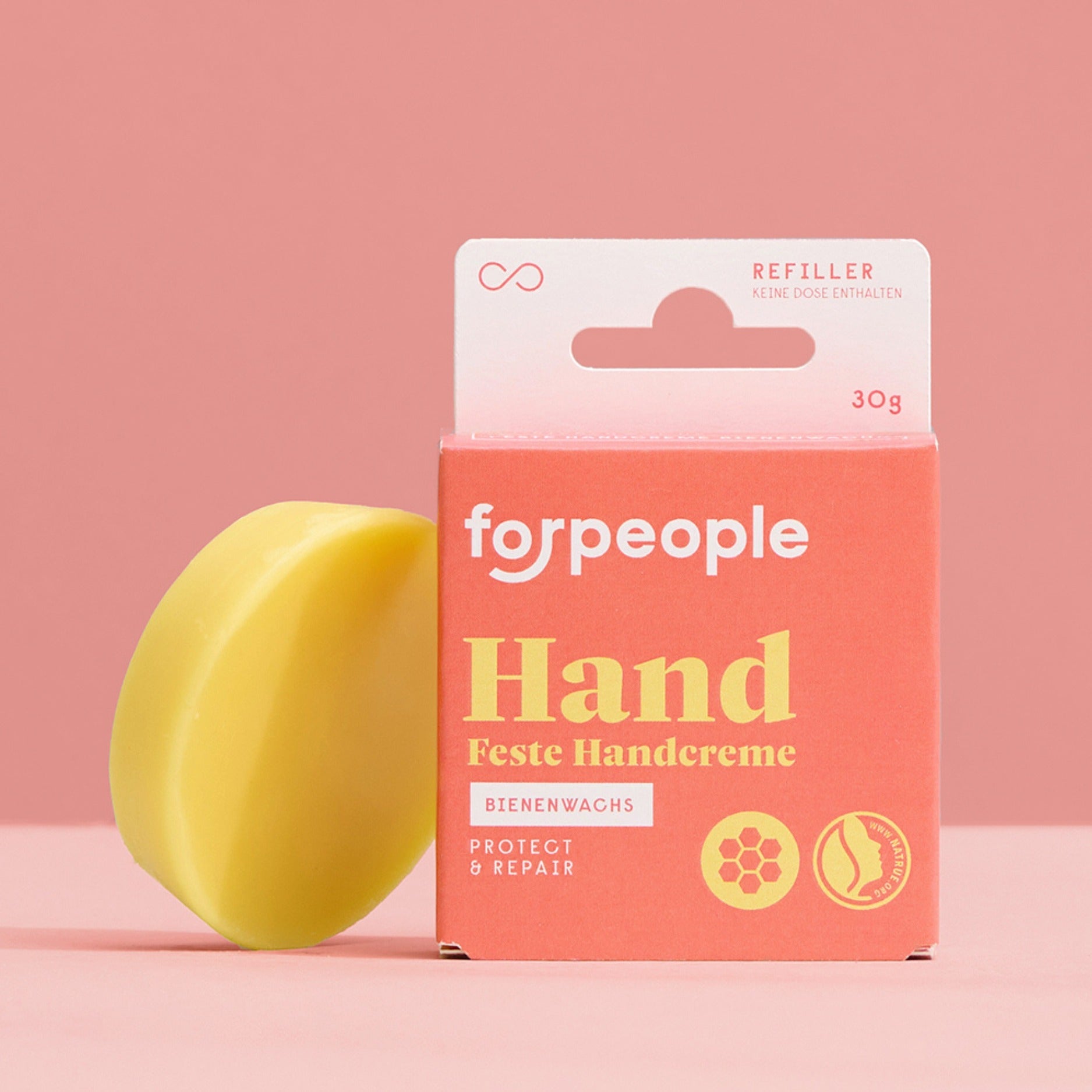 Solid Hand Cream Refiller - Beeswax
