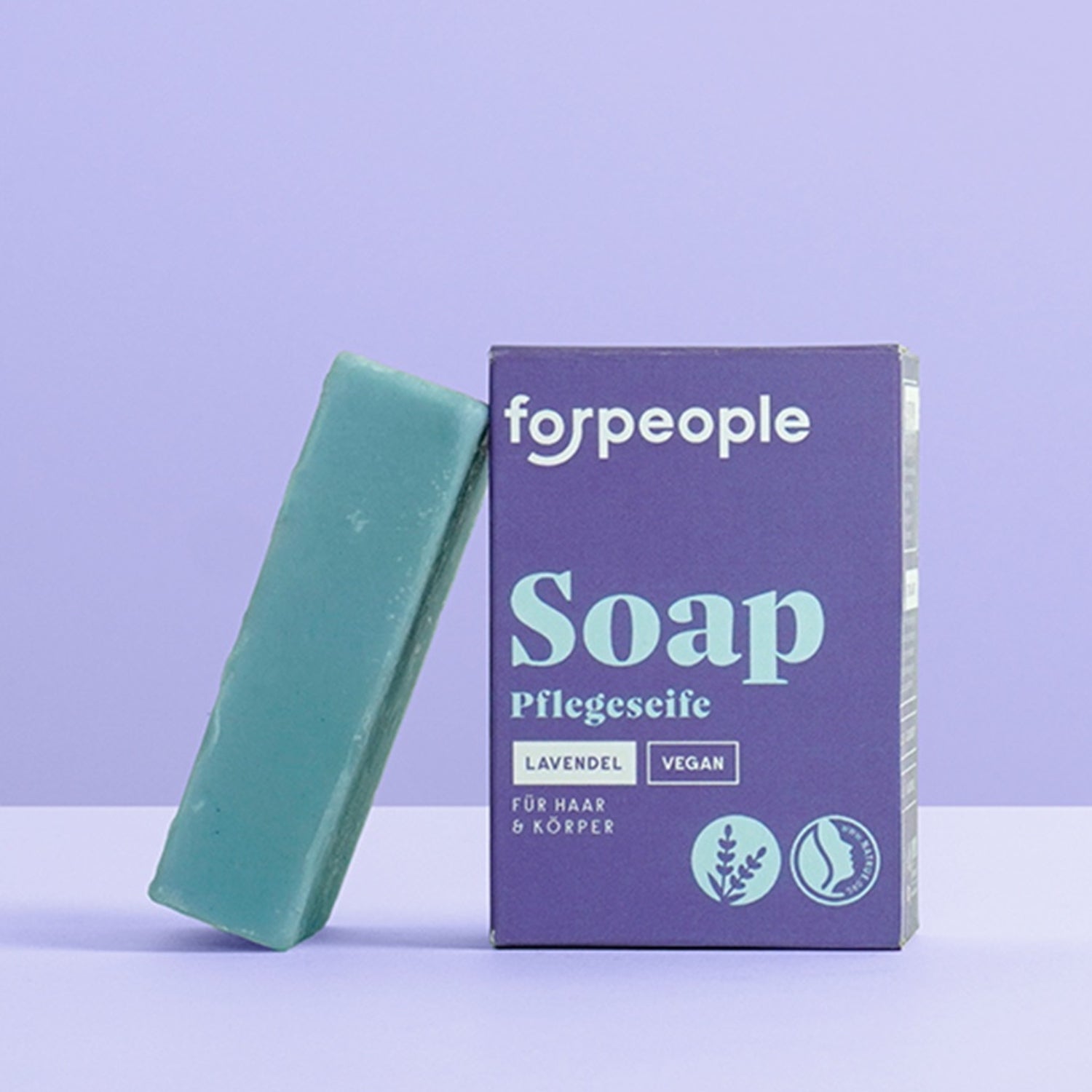 Feste Pflegeseife - Lavendel