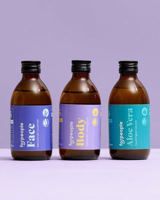 Flüssige skincare – Gesicht, Körper & Haare im Glas