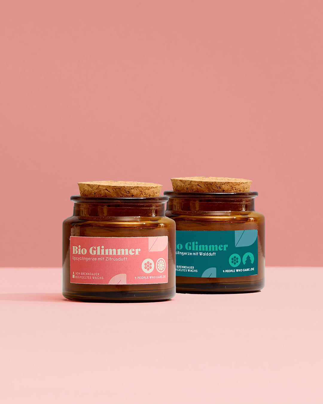 Upcycling Kerze - Citrus