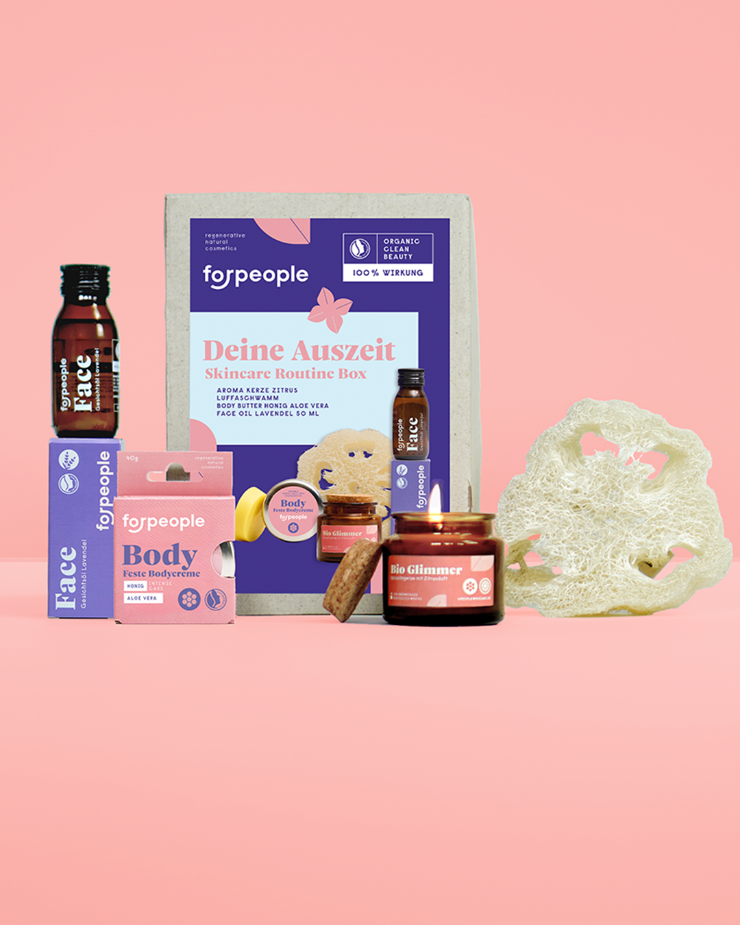 Upcycling Kerze - Citrus