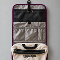 Hanging toiletry bag