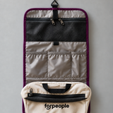 Hanging toiletry bag