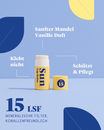 forpeople Lippenpflege - LSF15 Mandel & Vanille – Detailansicht
