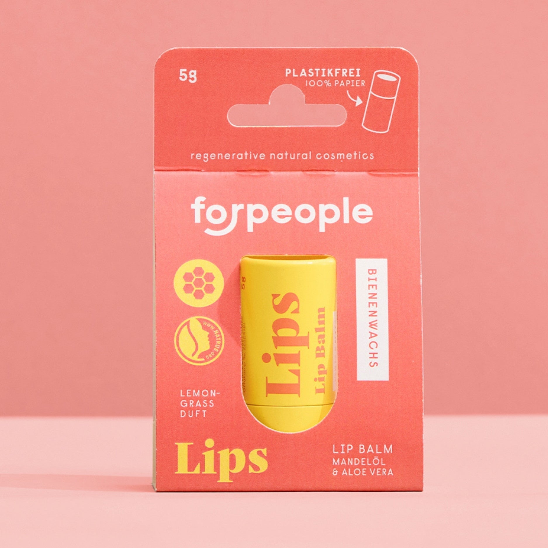 Lippenpflege - Zitronengras