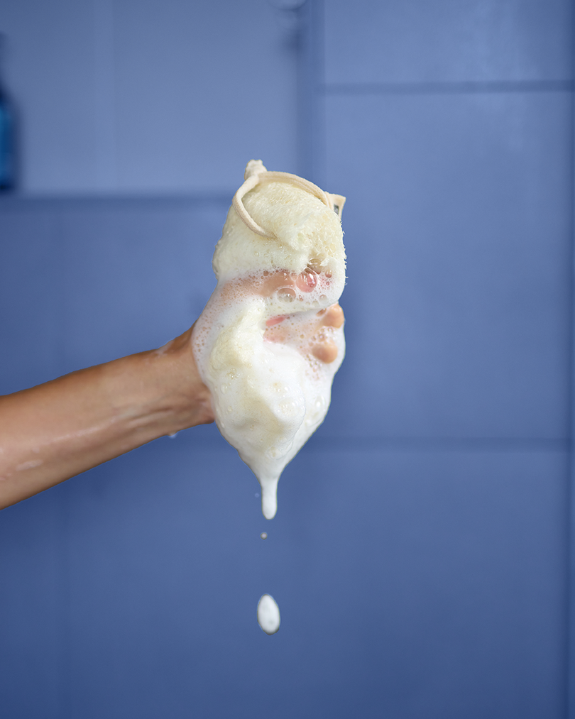 Natürlicher Luffa Peelinghandschuh – ägyptischer Loofah-Schwamm, Sanftes Körperpeeling, Für Dusche & Bad