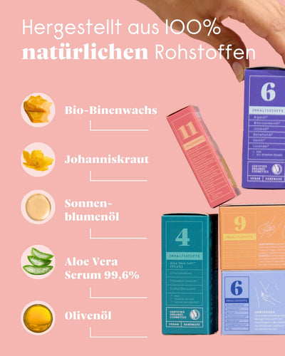 forpeople Feste Handcreme Reiseformat - Bienenwachs – Produktset Ansicht 4