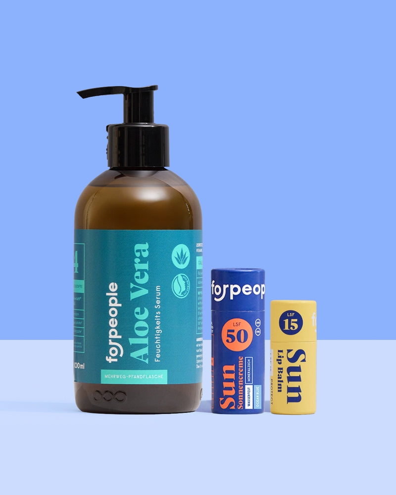 Sonnenpflege-Set sensitiv – mineral. LSF 50 & After-Sun (ab 10 Mon.)