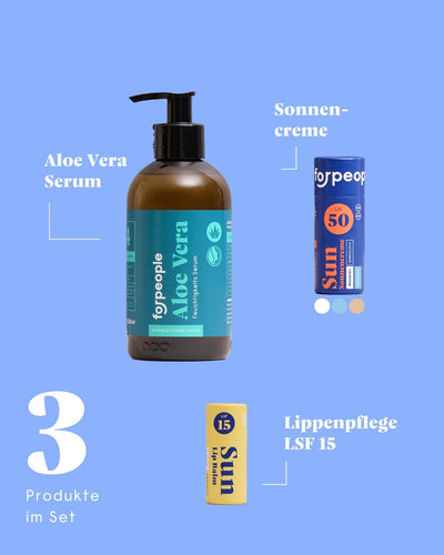 Sonnenpflege Set – Mineralischer LSF50 & After-Sun Pflege