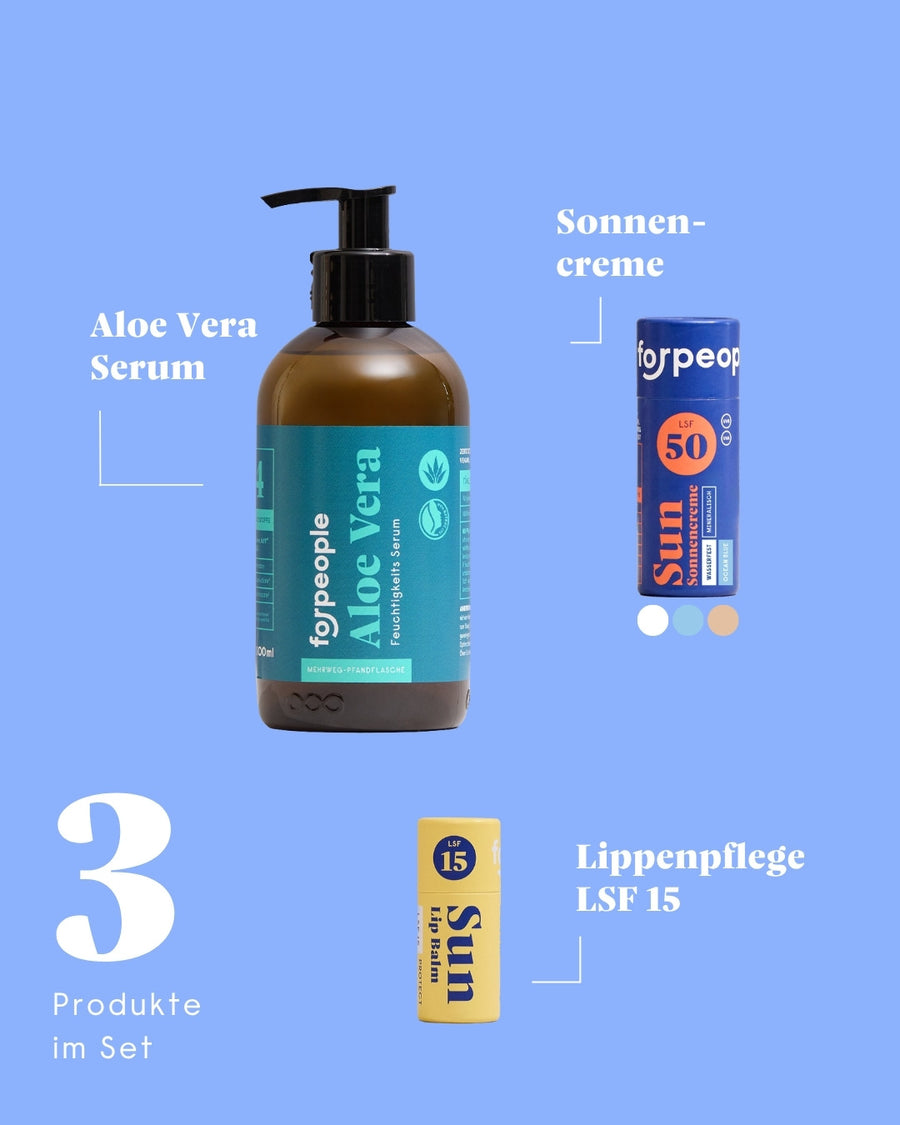 Sonnenpflege-Set sensitiv – mineral. LSF 50 & After-Sun (ab 10 Mon.)