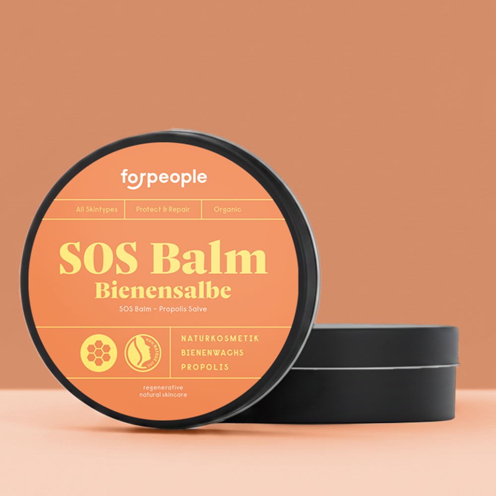 SOS Bienensalbe Lärche & Mandarine in Dose