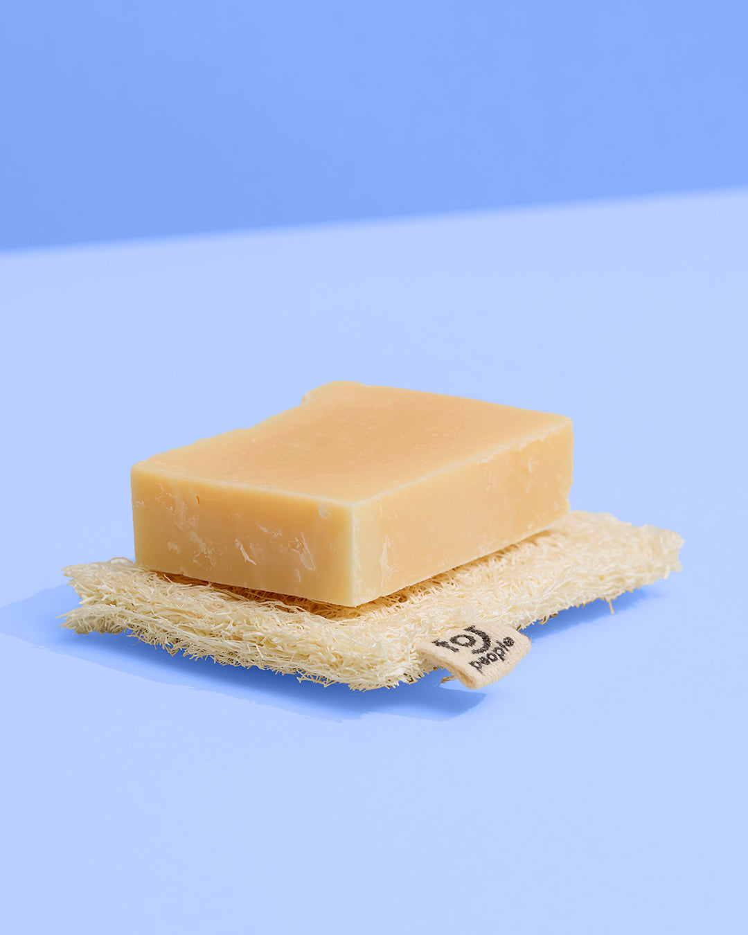 Luffa soap dish - Natural
