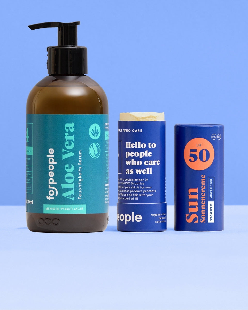 hat aloe vera lichtschutzfaktor Sommer Set – Mineralischer LSF50 & Aloe After-Sun