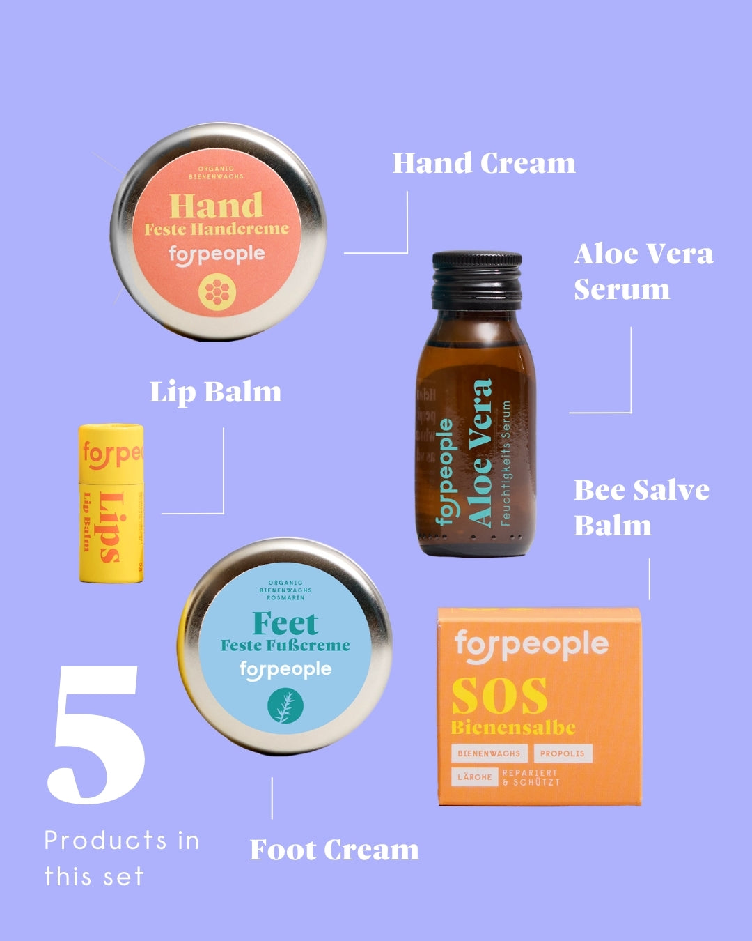 forpeople bestseller set – 5 products in this set