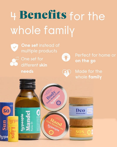 forpeople family set – 4 benefits for the whole family