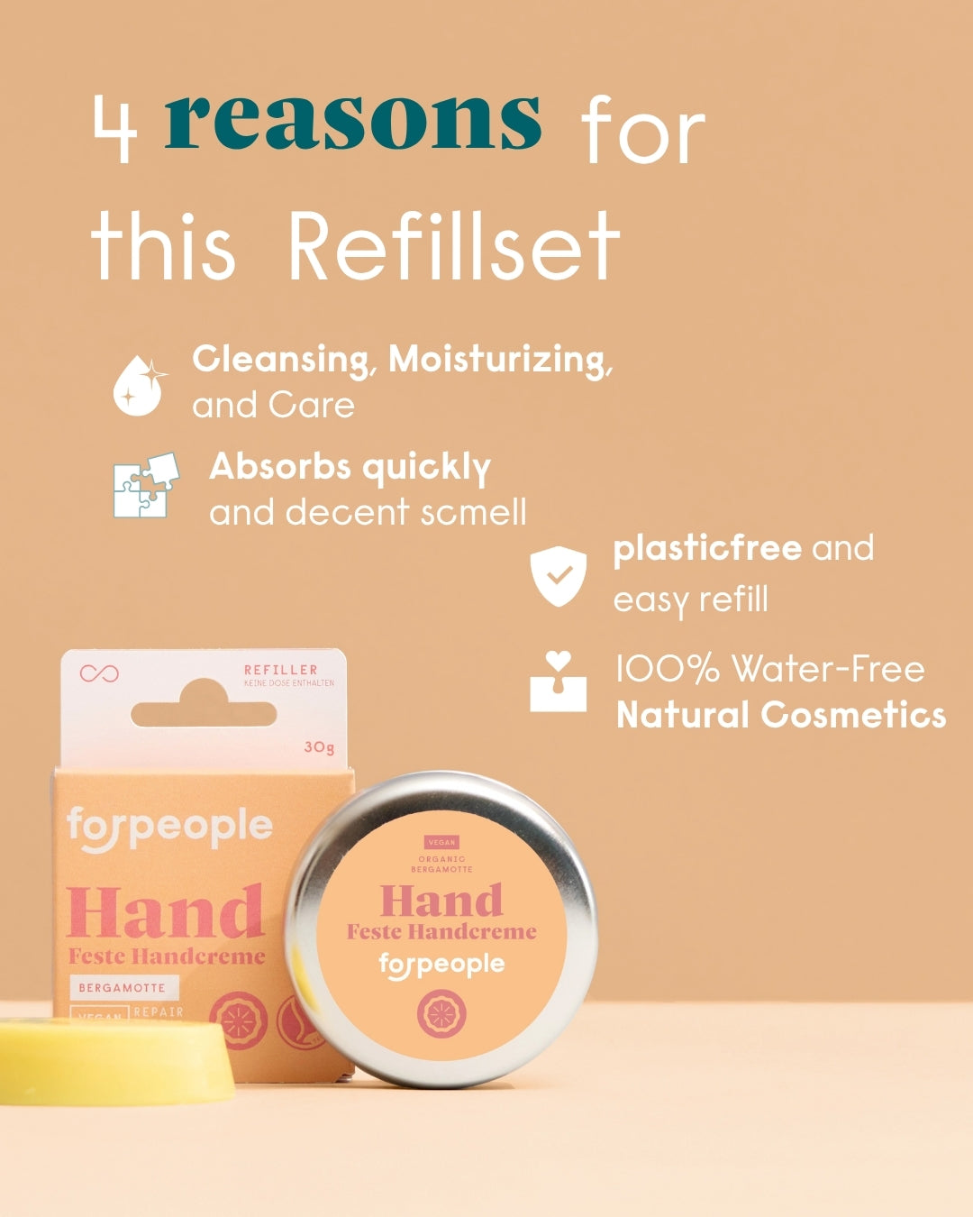 forpeople vegan hand care set – 4 reasons for this refill set