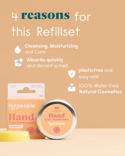 forpeople vegan hand care set – 4 reasons for this refill set