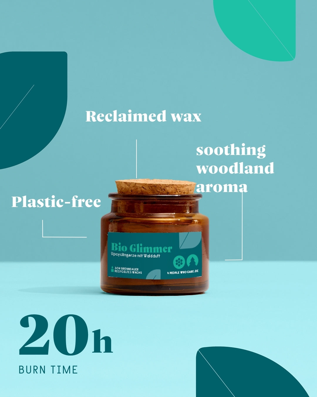 forpeople Upcycling Candle Woodland – key benefits and actives