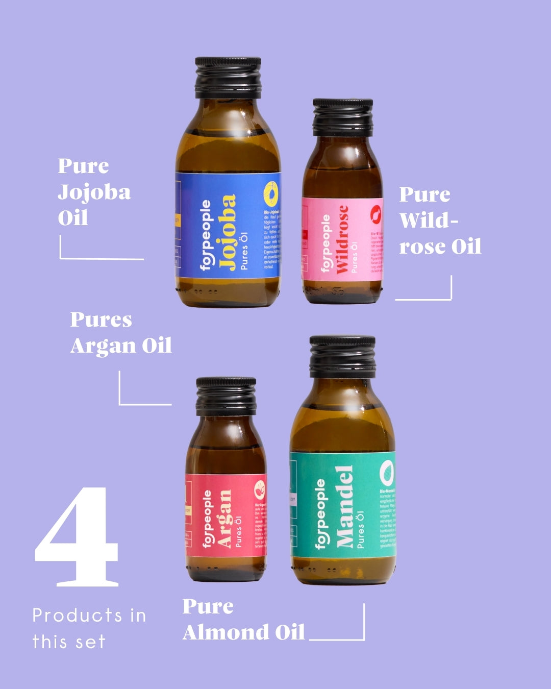 forpeople Organic Care Oils Set – what's in this set