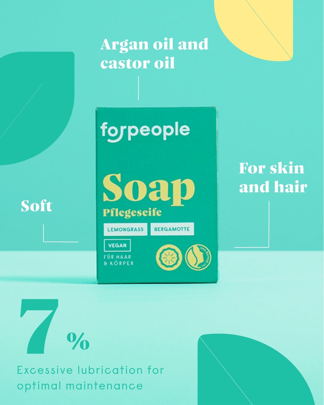 forpeople Care Soap Lemongrass – key benefits and actives